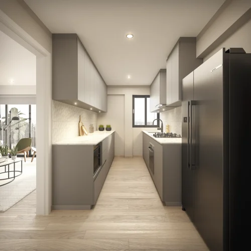 Cocina Cerrada - Flat